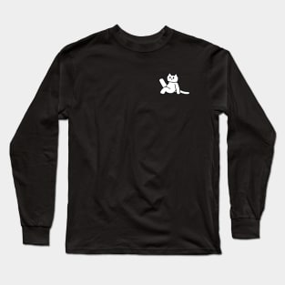 My "fantastic" cat. The thinker Long Sleeve T-Shirt